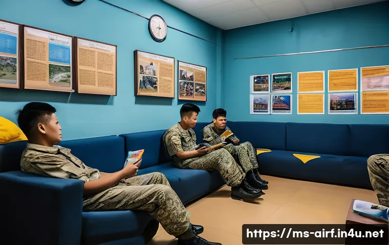 공군의 공군병 생활관 환경 관련 이미지 2